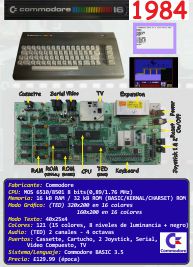 Commodore 16 (1984) (ORD.0046.P/Funciona/Ebay/10-12-2016)