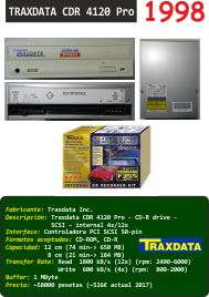 TRAXDATA CDR4120 PRO (COM.ALM.PC.0002.P) (1998)