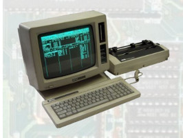 Amstrad PCW 8256 (1985) (ORD.0032.P/Funciona/Ebay/25-02-2016)