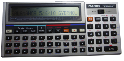 Ficha: Casio FX-730P (1988)
