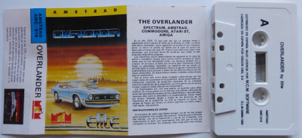 OVERLANDER (Amstrad CPC)(1988)