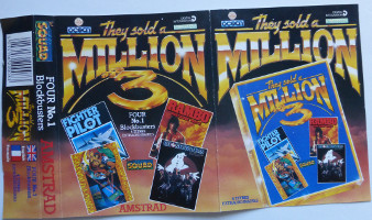 THEY SOLD A MILLON #3: FIGHTER PILOT, RAMBO FIRST BLOOD PART II (1985 OCEAN SOFTWARE), KUNG-FU MASTER (1986 U.S.GOLD), GHOSTBUSTERS (1984 – ACTIVISON) (Amstrad CPC)(1986)