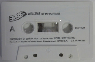 WELLTRIS (Spectrum)(1991)