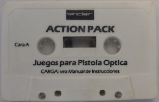 SINCLAIR ACTION PACK: JUEGOS PARA PISTOLA ÓPTICA (Spectrum)(1989)